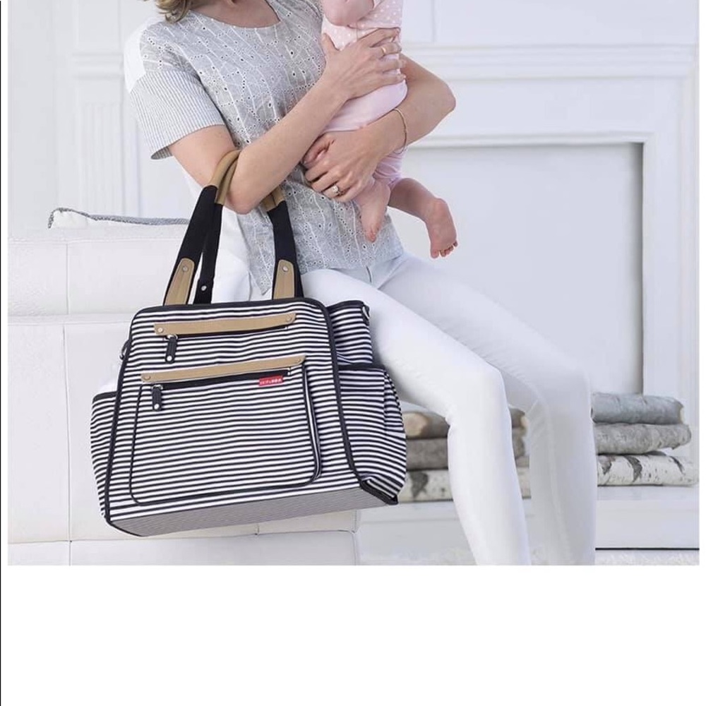 Skip Hop Diaper Bag Tote - like new